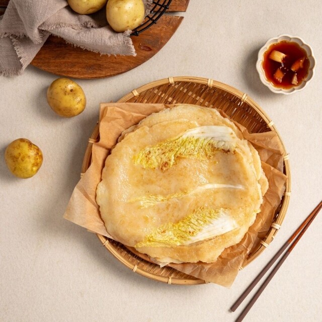 메미리,(평창 메미리) 수제 감자전 4장